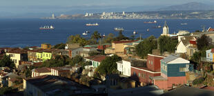 Die Hafenstadt Valparaíso