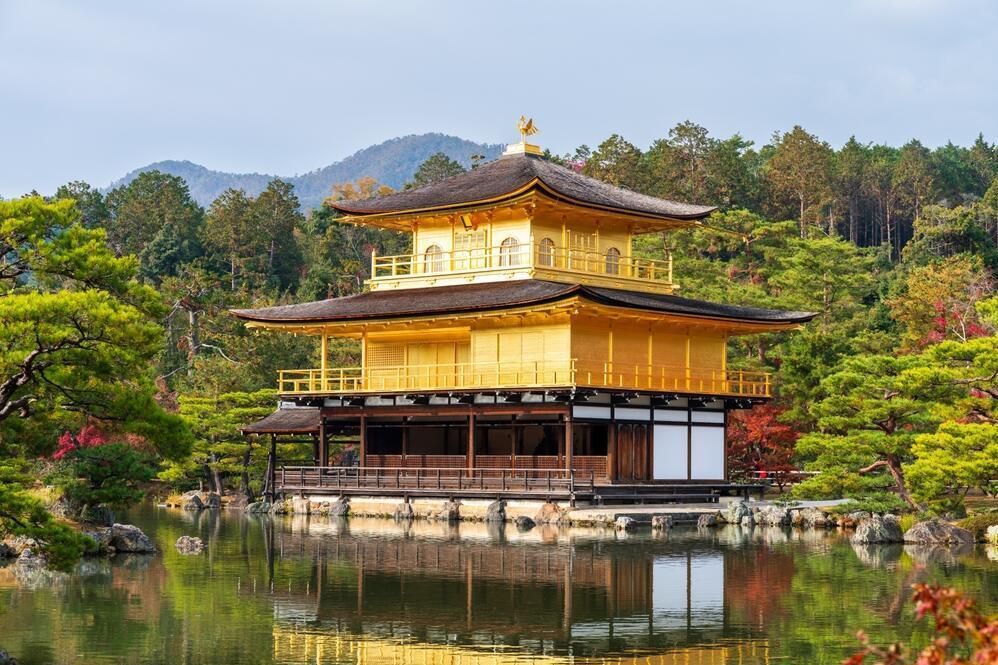 Goldener Pavillon in Kyoto