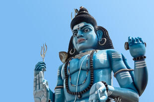 Statue der Göttin Shiva in Trincomalee