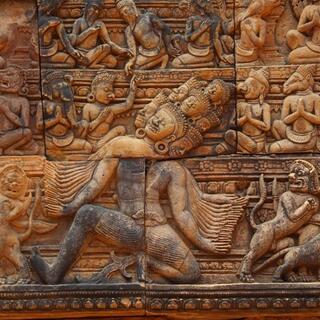 Basrelief Banteay Srei