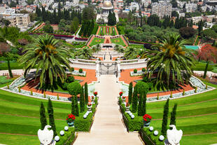 Hängende Gärten in Haifa