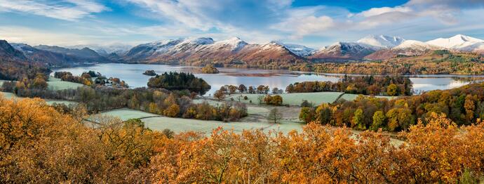Herbstmorgen am Derwent Water