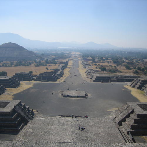 Teotihuacan, Straße der Toten
