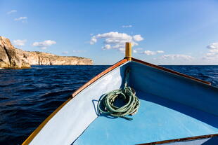 Bootsfahrt zur Sehenswürdigkeit Blaue Grotte Malta