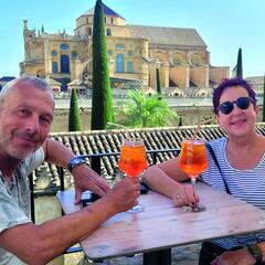 Ein Bild von den Gästen Manuela und Udo auf Ihrer Spanien Reise