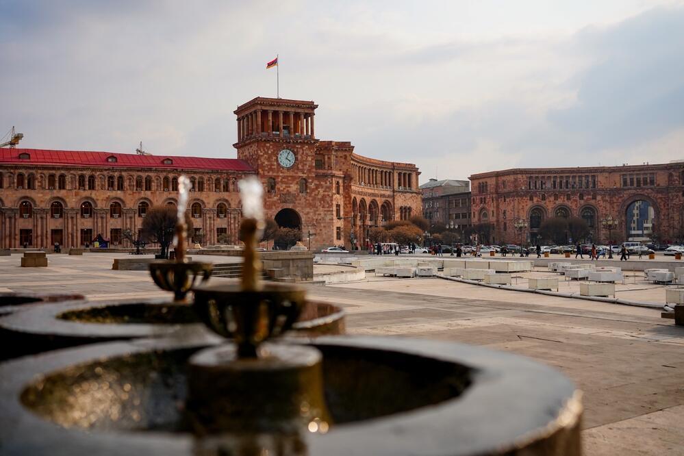 Platz der Republik in Jerewan 