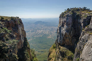 Tundavala-Schlucht