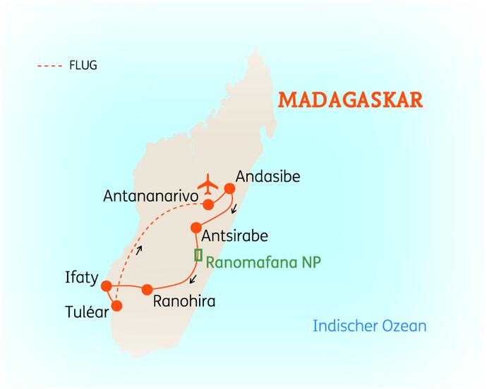 14 Tage Madagaskar Rundreise Höhepunkte 2020