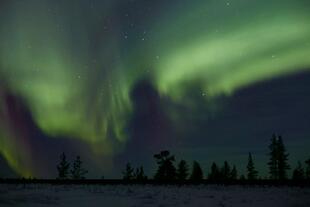 Nordlichter in Lappland 