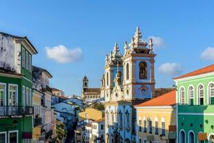 Pelourinho Viertel in Salvador 