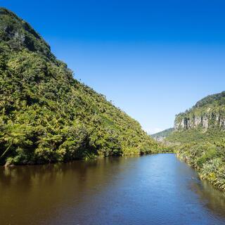 Porariri River im Paparoa Nationalpark 