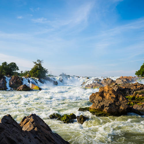 Mekong Wasserfall