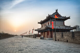Stadtmauer in Xi'an