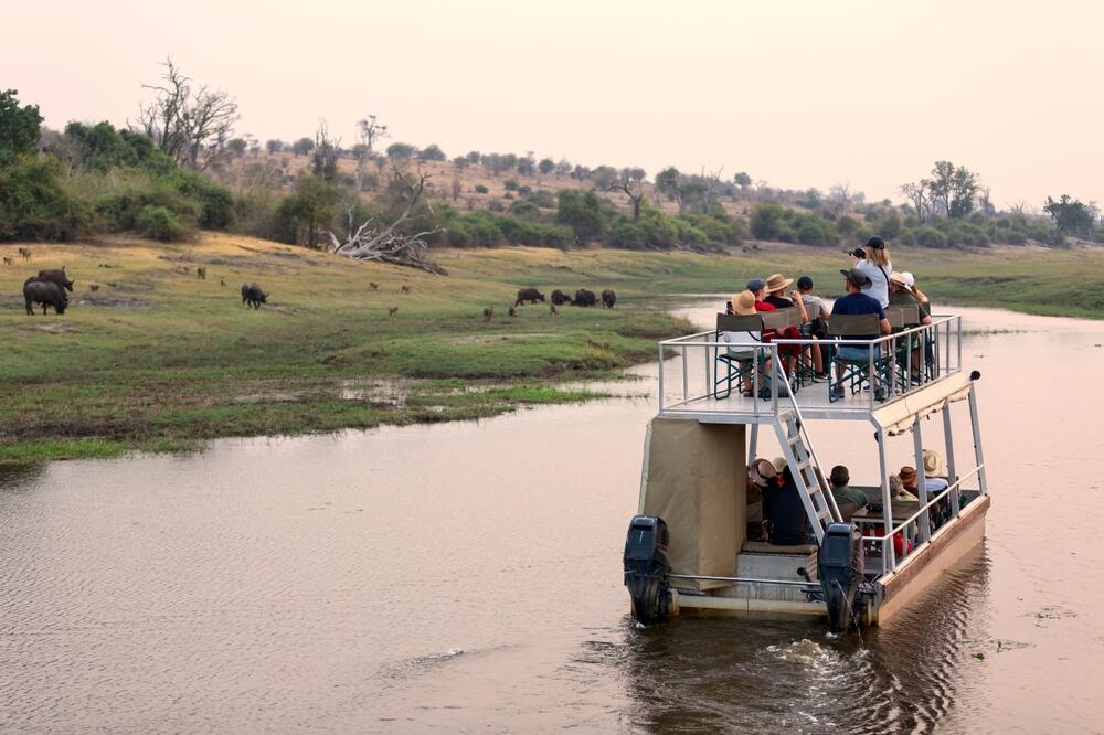 Boot auf dem Chobe River