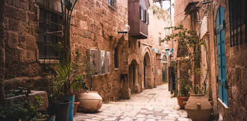 die Altstadt Jaffas in Tel Aviv