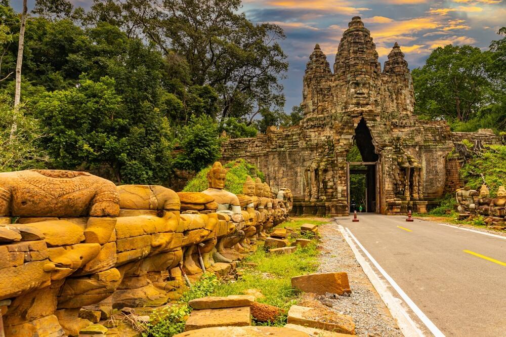 Eingang von Siem Reap