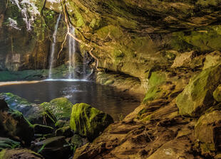 Naturbecken im Isalo Nationalpark 