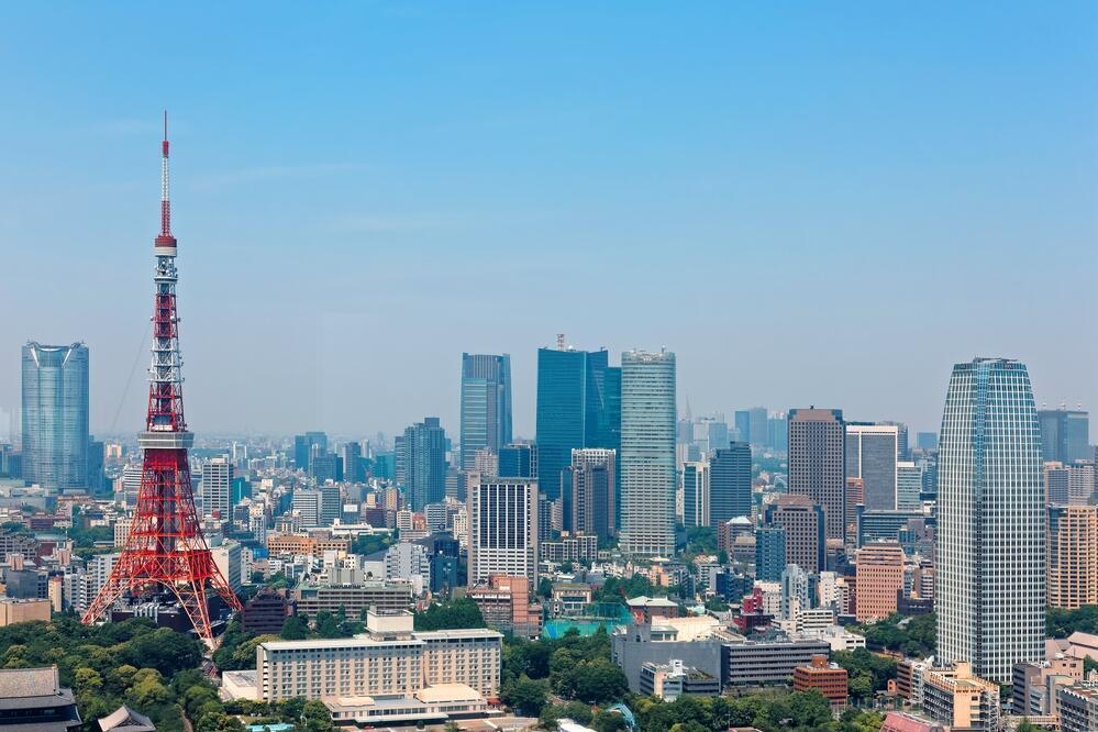 Skyline von Tokyo