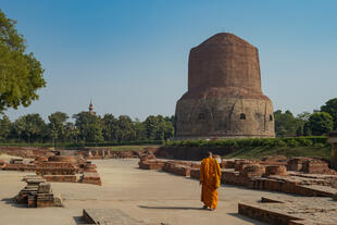 Buddhistische Stupa in Sarnath