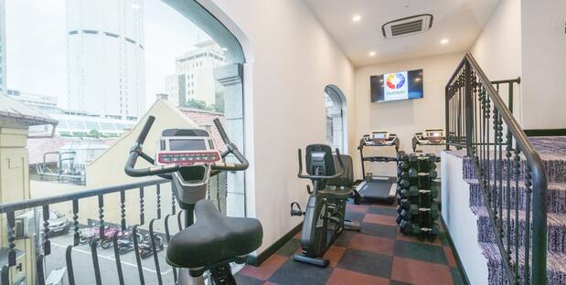 Fitnessbereich