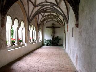 Kreuzgang im Kloster Steingaden