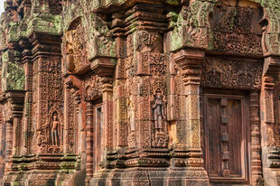 Ruinen in Banteay Srei