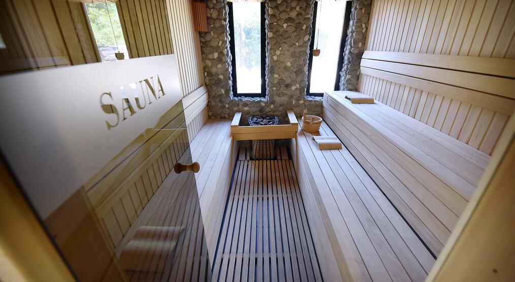 Sauna im Spa Bereich