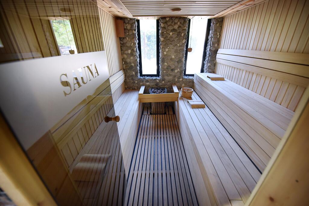 Sauna im Spa Bereich