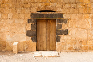 Tür von Qasr Amra