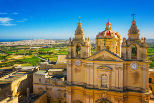 Kirche in Mdina, Malta