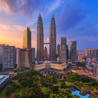 Skyline von Kuala Lumpur 