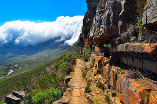 Wanderweg zum Tafelberg