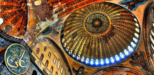 Inennansicht Hagia Sophia