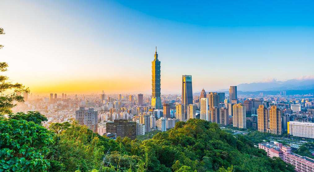 Skyline von Taipei