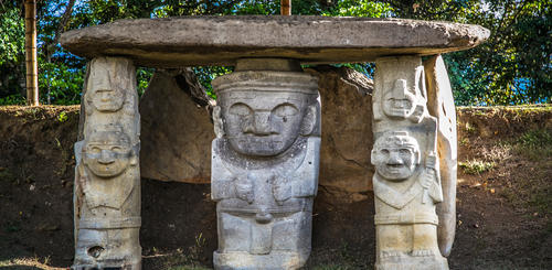 Steinstatuen von San-Augustín