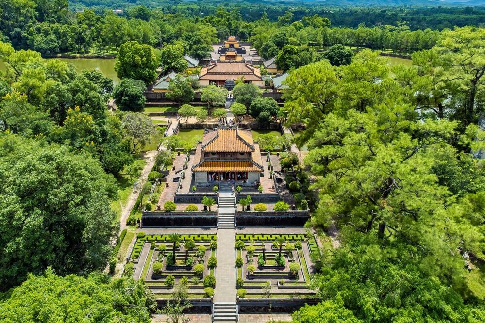 Zitadelle mit dem Kaiserpalast in Hue