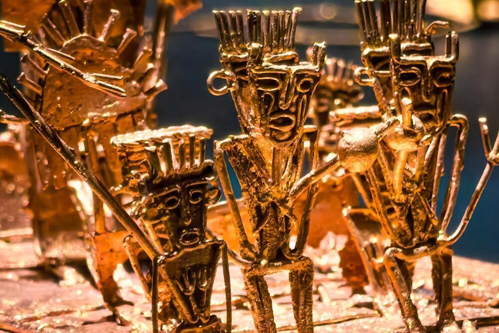 Präkolumbianische Kunst im Goldmuseum 