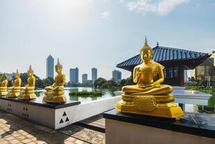 buddhistischer Tempel in Colombo