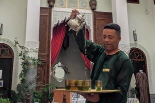 Minztee im Riad