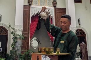 Minztee im Riad