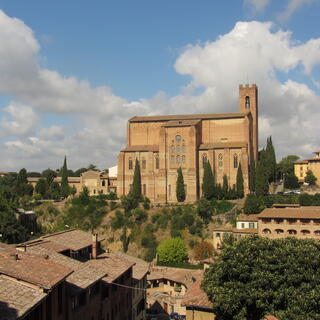 Blick auf Siena