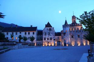 Kloster Neustift bei Nacht
