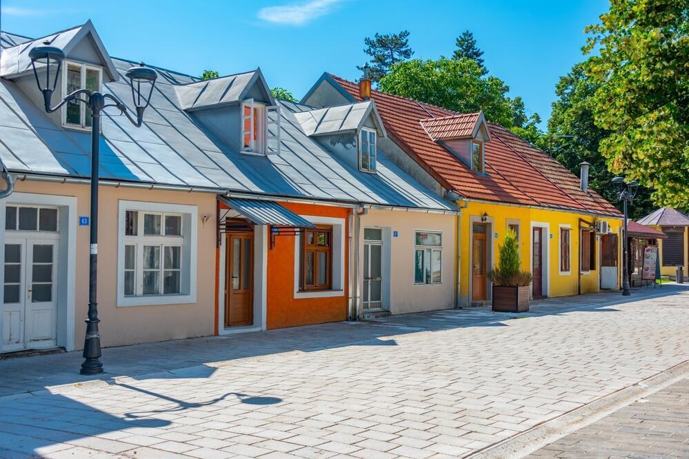 Kleine Gassen in der Altstadt von Cetinje 