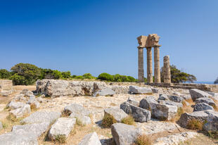 Apollo-Ruinen bei Rhodos