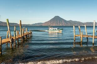Atitlán-See in Guatemala