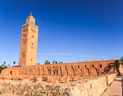 Koutoubia Moschee im Marrakesch