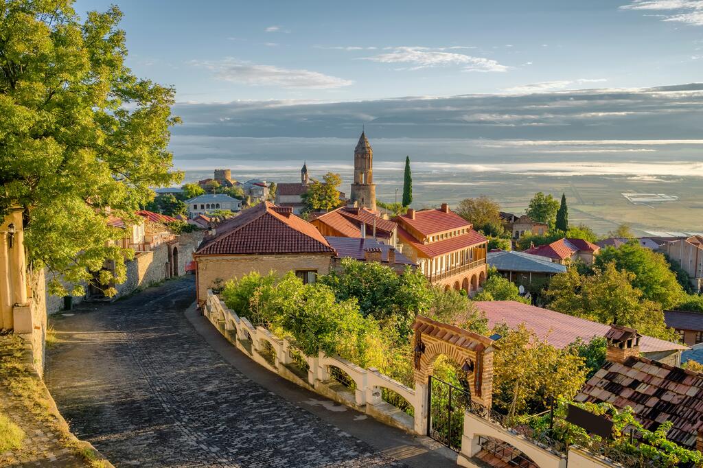 Signaghi Stadt 