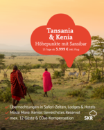Tansania & Kenia: Höhepunkte mit Sansibar
