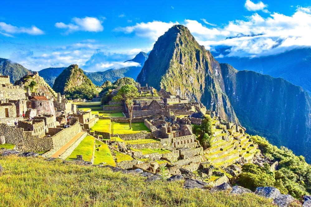 Blick auf Machu Picchu