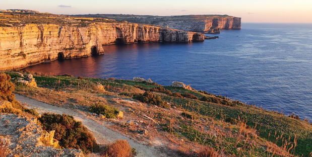 Bucht auf Gozo